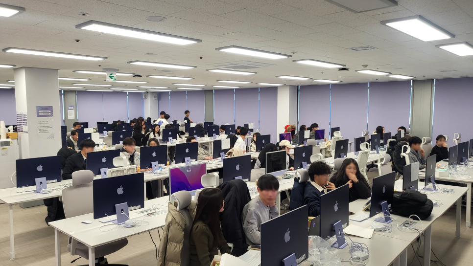해커톤 전경